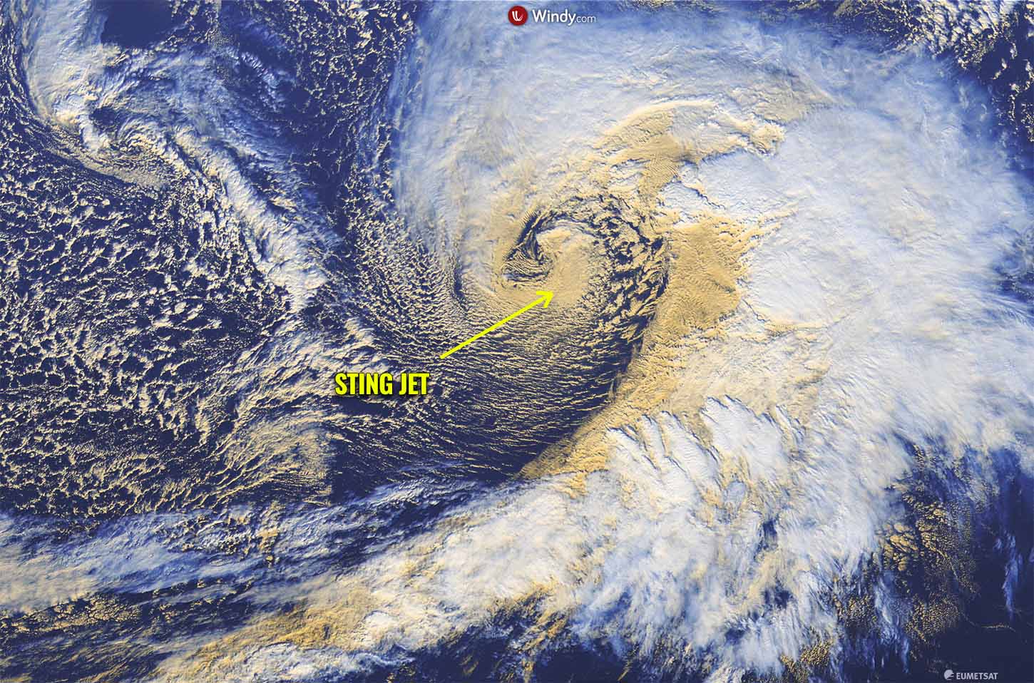Sting-Jets, weather extremes